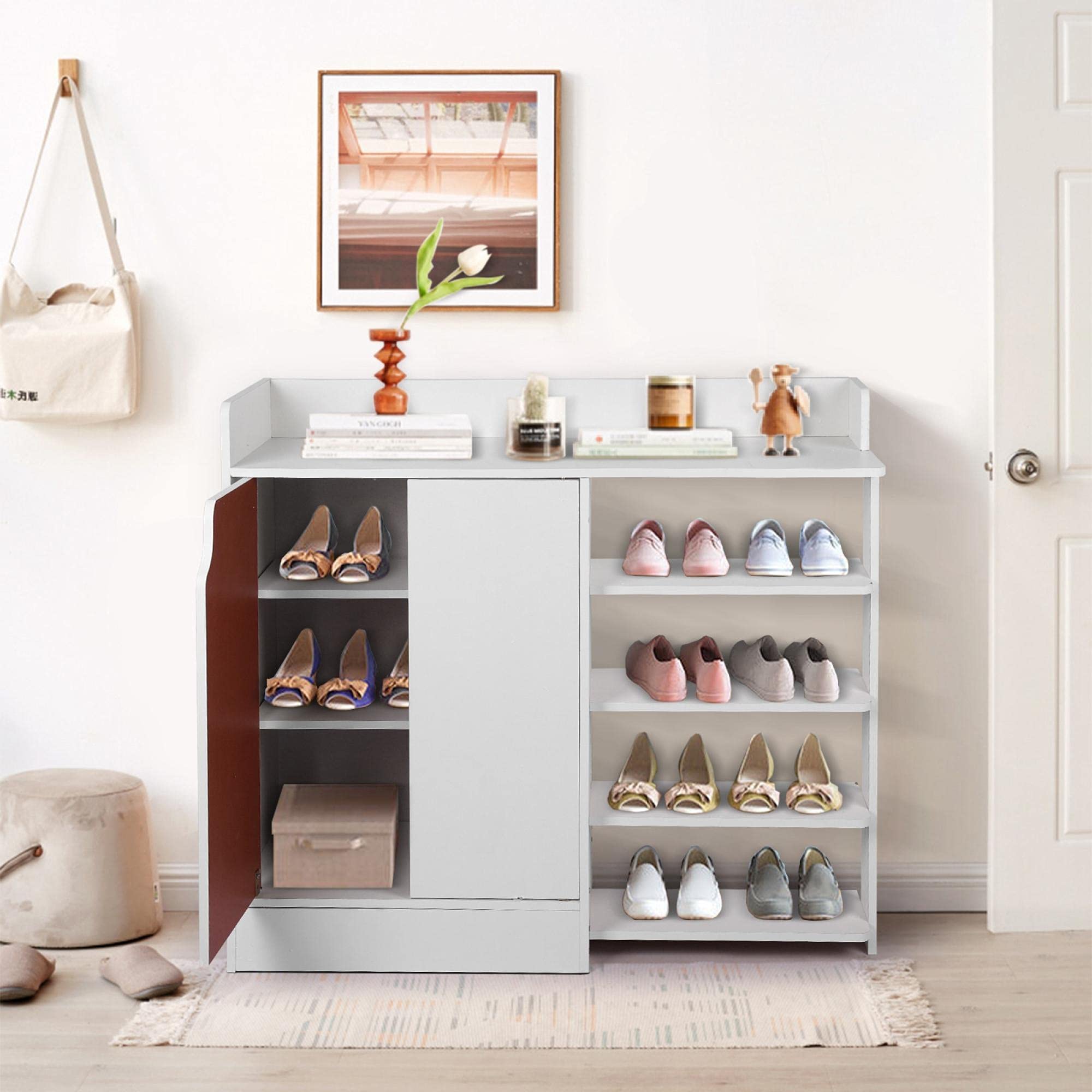 Buy AIBEN Shoe Shoe Rack, Shoe Storage Shelf Organizer Rack