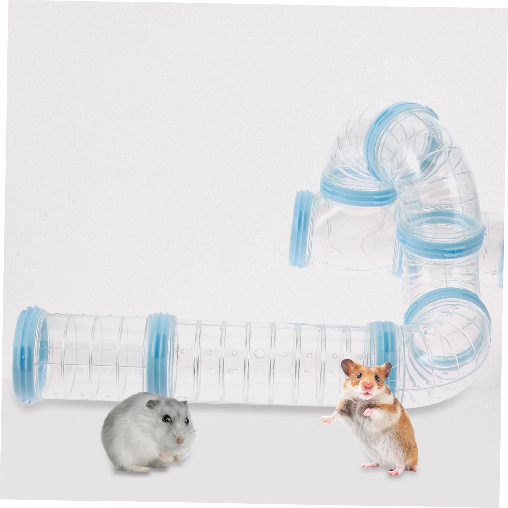 Hamsterröhre für Käfige, Selbstgemacht Verbindung, Abnehmbar, 2 Satz, Pp