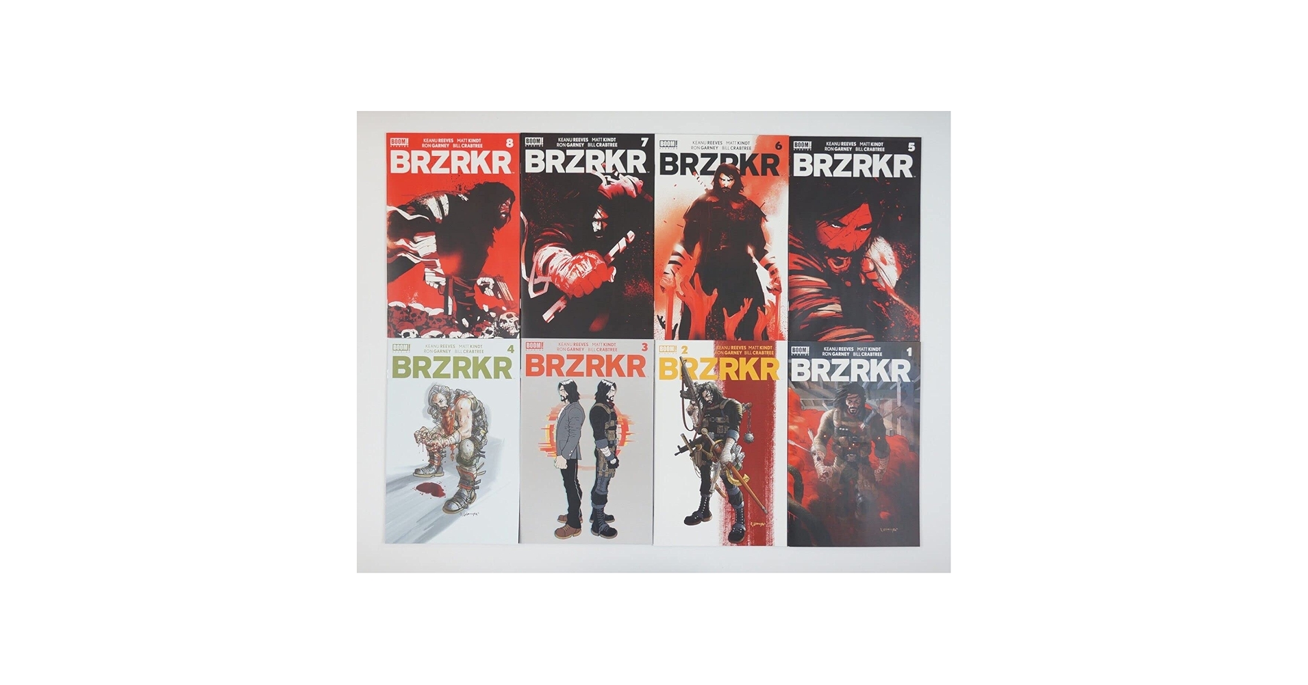 BRZRKR #1 2 3 4 5 6 7 8 9 10 11 12 complete series (Standard
