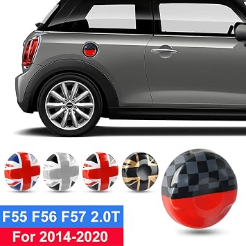 Car Styling Fuel Tank Cap Cover Case Housing Sticker Mini Cooper One S JCW F55 F56 F57 Hatchback Cabrio Car Accessories