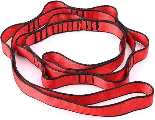 Vista 34 de 2 piezas ajustables antigravedad crisantemo swing volador elástico cuerda escalada cadenas margaritas extensión yoga cinturón colgante