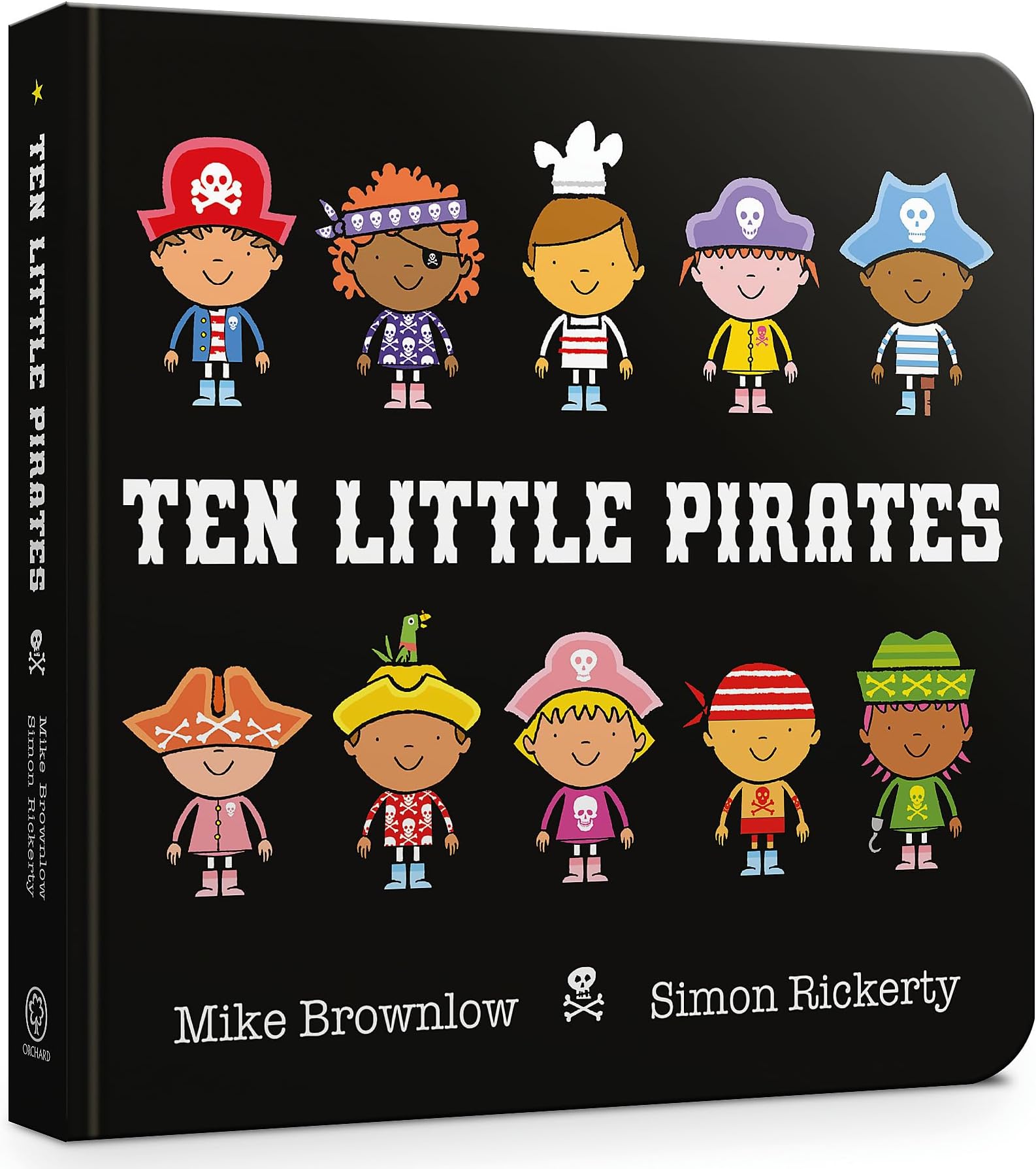 Ten Little Pirates Board Book