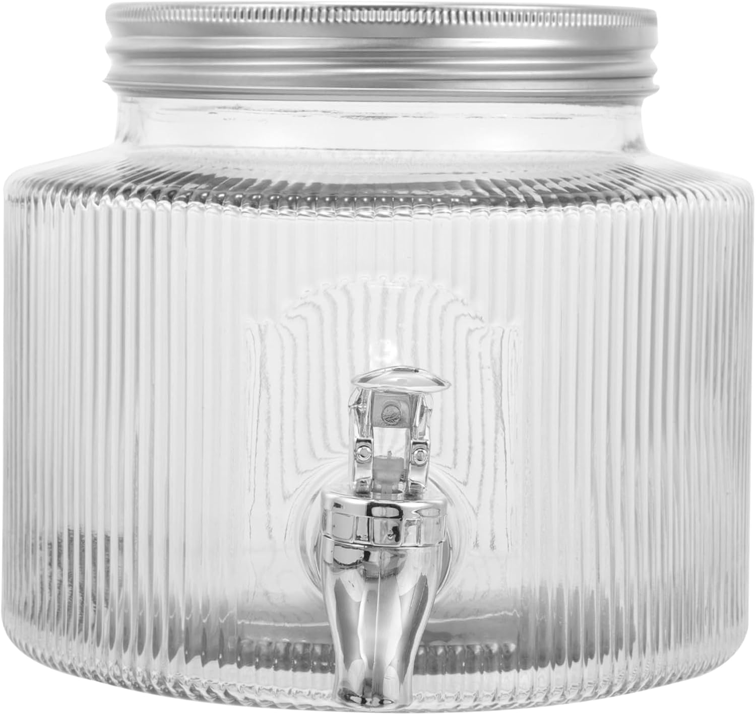 Large Capacity Glass Water Dispenser 2.8l Beverage Dispenser Spigot for Events