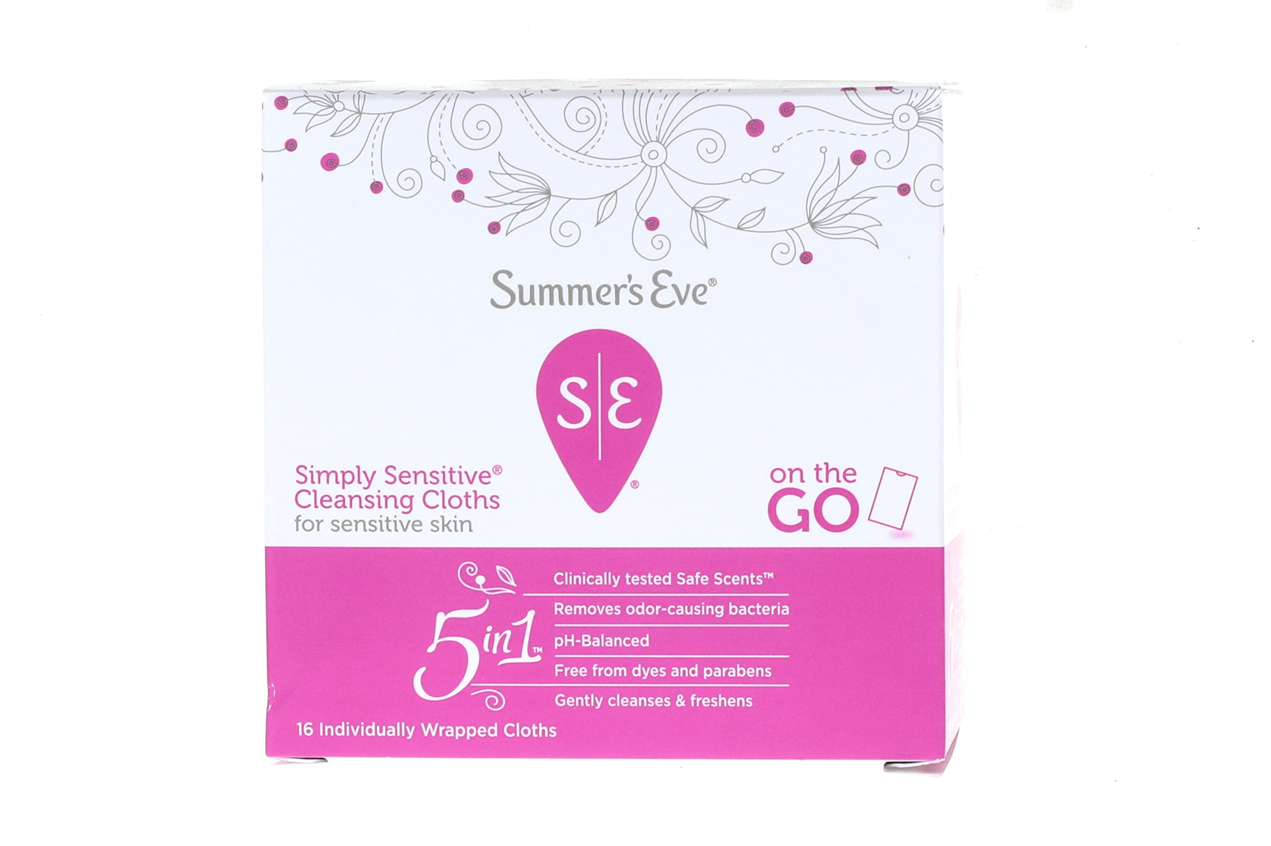 Summer's EveSummers Eve Cleans Cloths Ct Summers Eve Cleans Cloths Ct 16 ea Multi