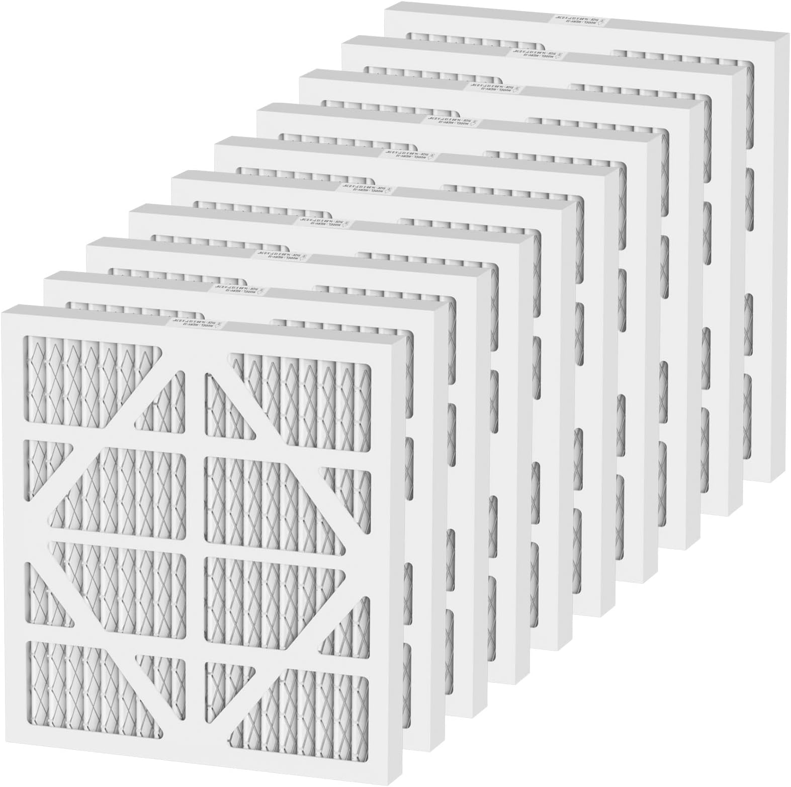 10 Pack HEPA550 Air Filter Replacement Set MERV-13 Compatible with AlorAir CleanShield HEPA 550, 13.7"×14.8"×0.8"