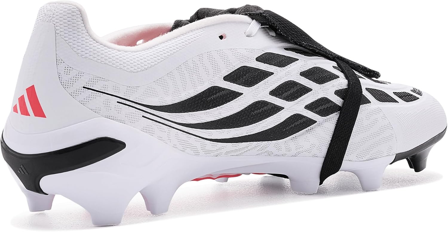 adidas League Fold-Over Tongue Firm Ground Sneakers Shoes - White