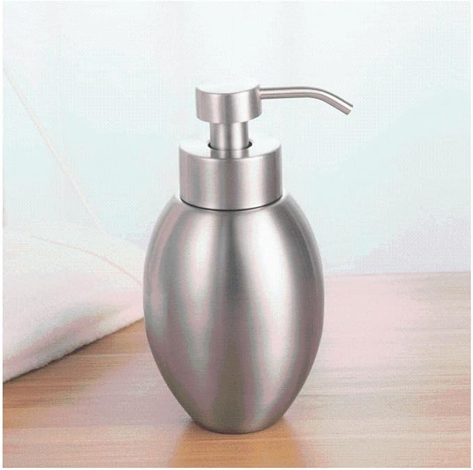 Durable Stainless Steel Soap Dispenser with Leak Proof Pump