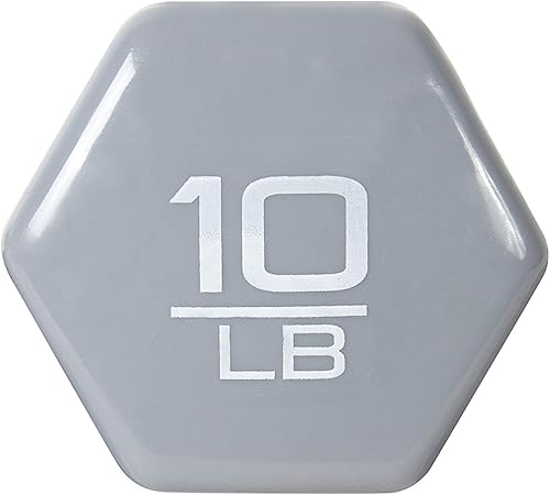 Miniatura 10 de Mancuerna con revestimiento de vinilo AP Barbell  1-15 libras individual o par