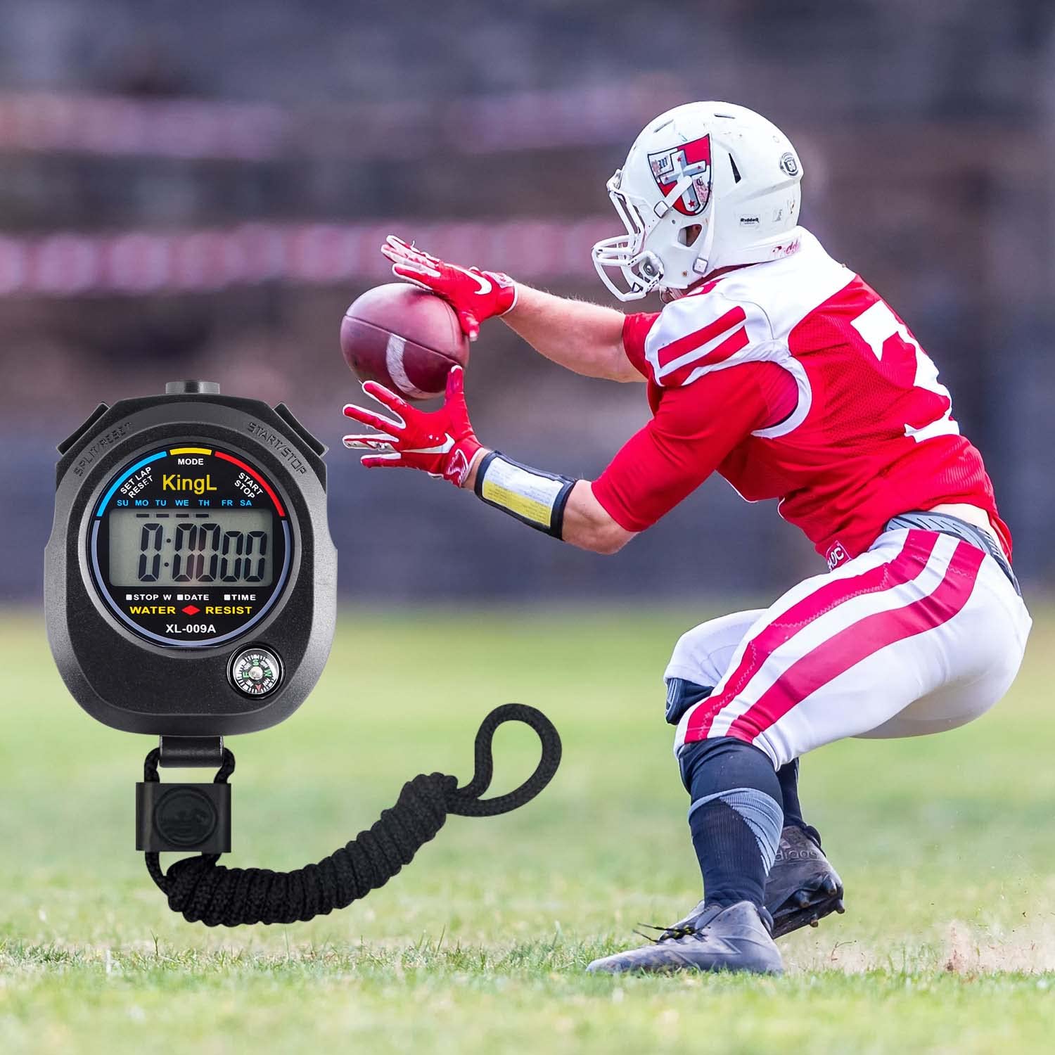 KingL - Timer digitale cronometro con ampio display (cronometro10)