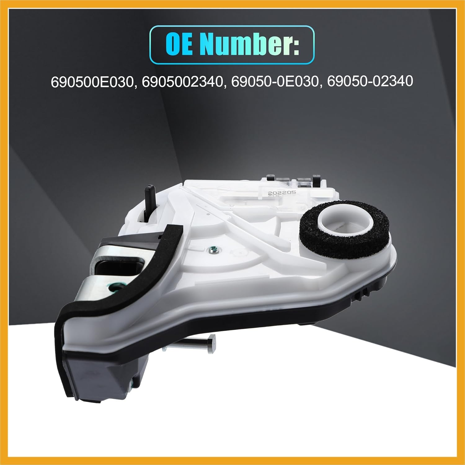 Rear Right Side Power Door Lock Actuator Motor for Toyota Corolla 2014-2019 Highlander Camry 2014-2022 69050-0E030 6905002340 690500E030 Replacement