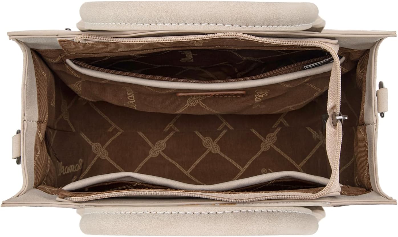 Montana West × Wrangler Aztec Tote Bag for Women Western Shoulder Purse Top Handle Handbag - Image 6