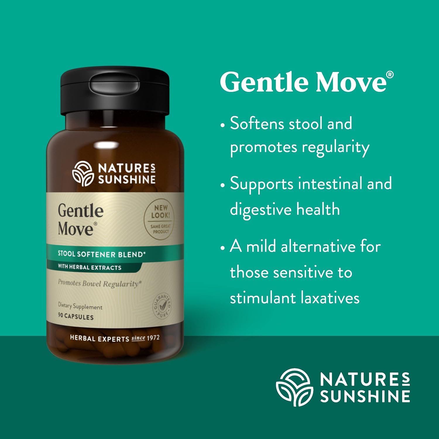 Nature's Sunshine Gentle Move, 90 Capsules