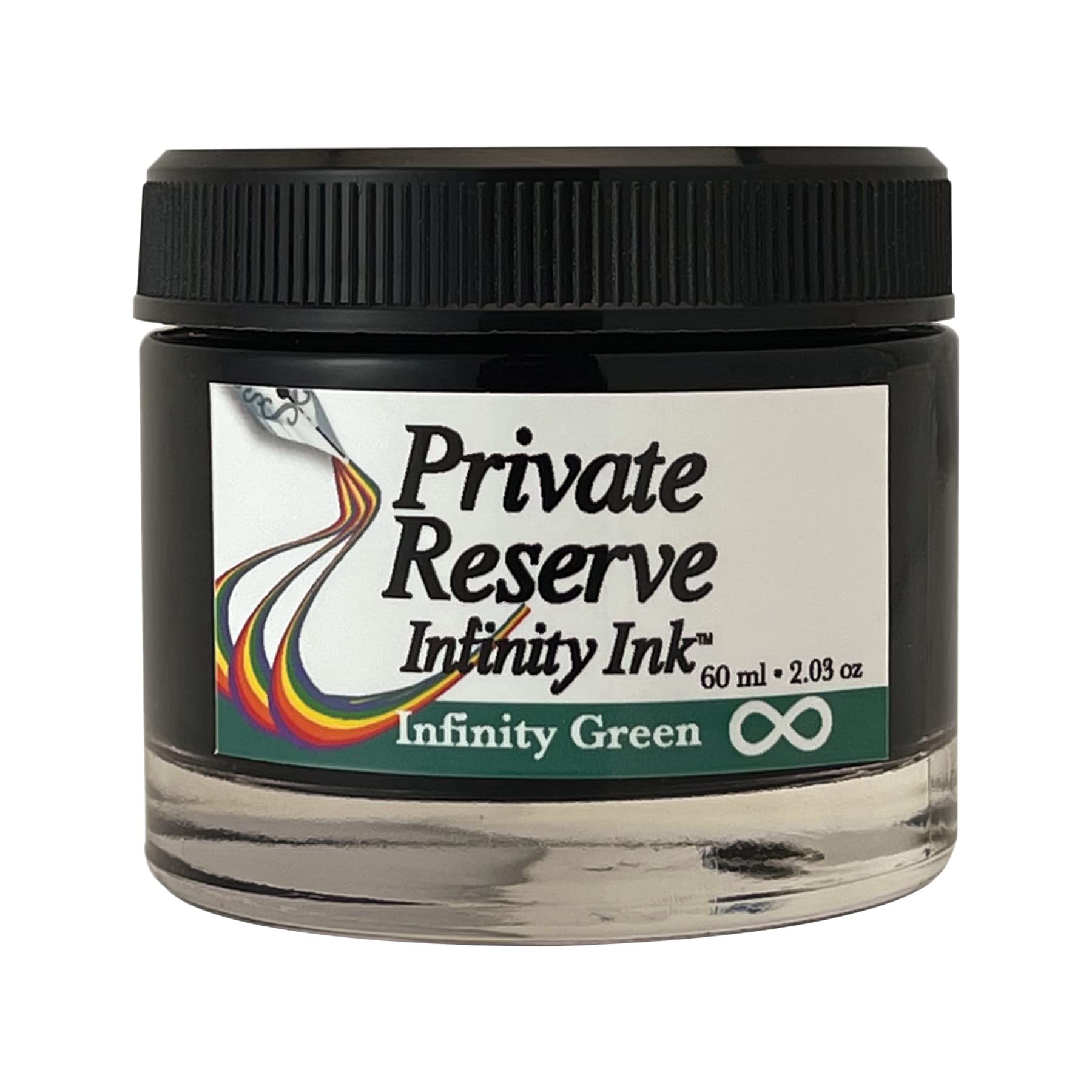 Private Reserve Infinity Green Ink Bottle 60ml (with E.C.O. Formula), PR17054