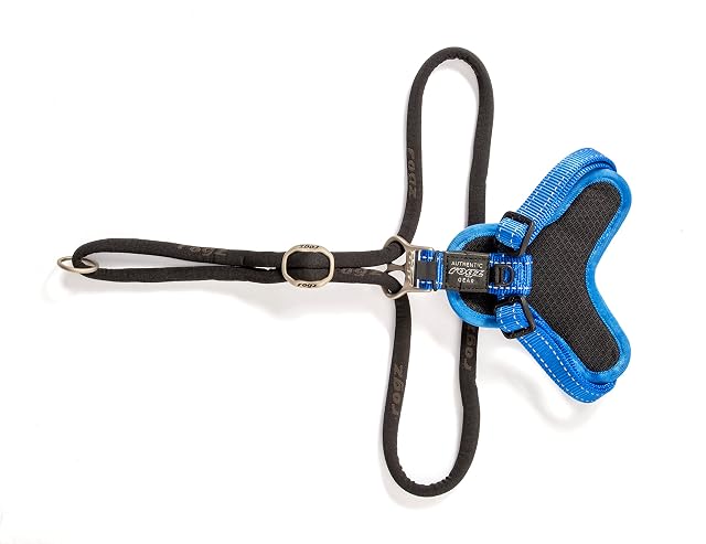 Foto 4 de 4 de Rogz Stop Pull - Arnés reflectante clásico para perro, talla XL, color azul