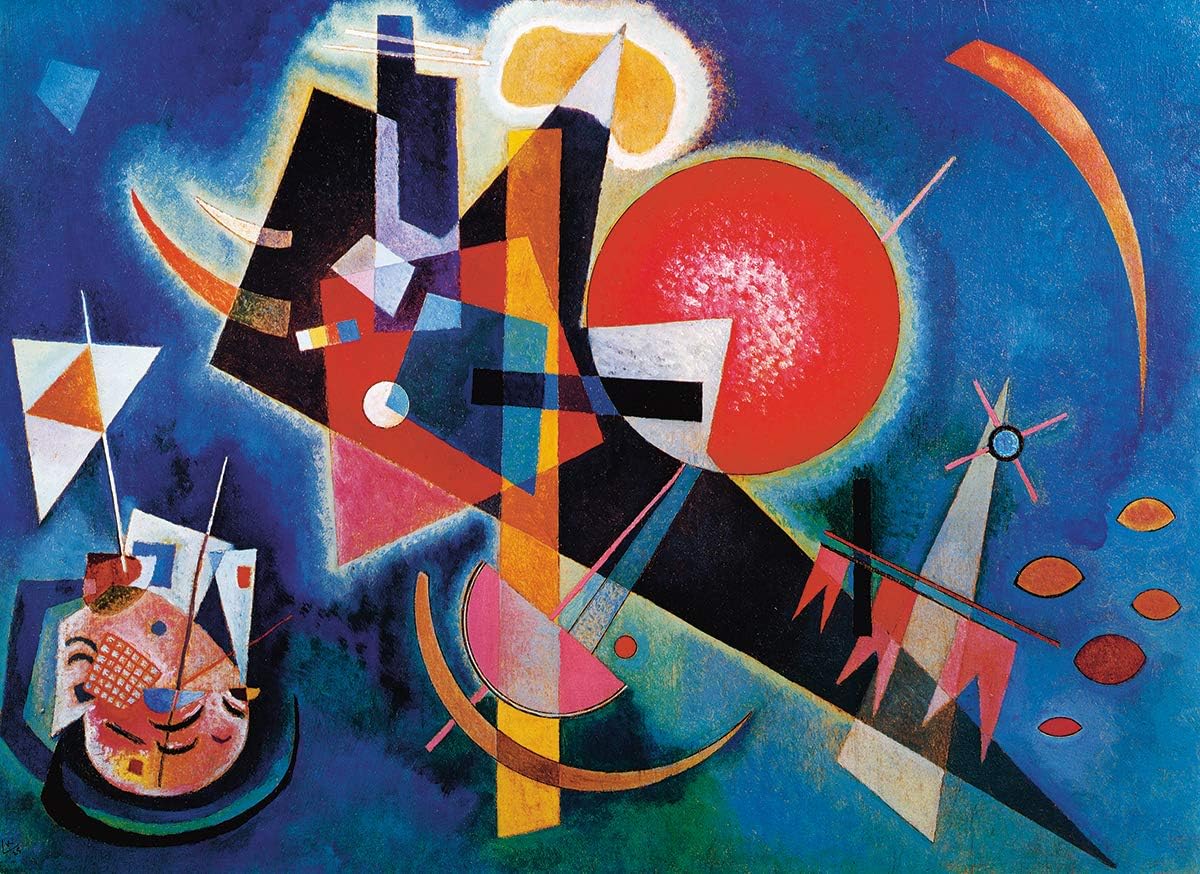 EuroGraphics in Blue by Kandinsky 1000 Piece Puzzle (6000-1897)