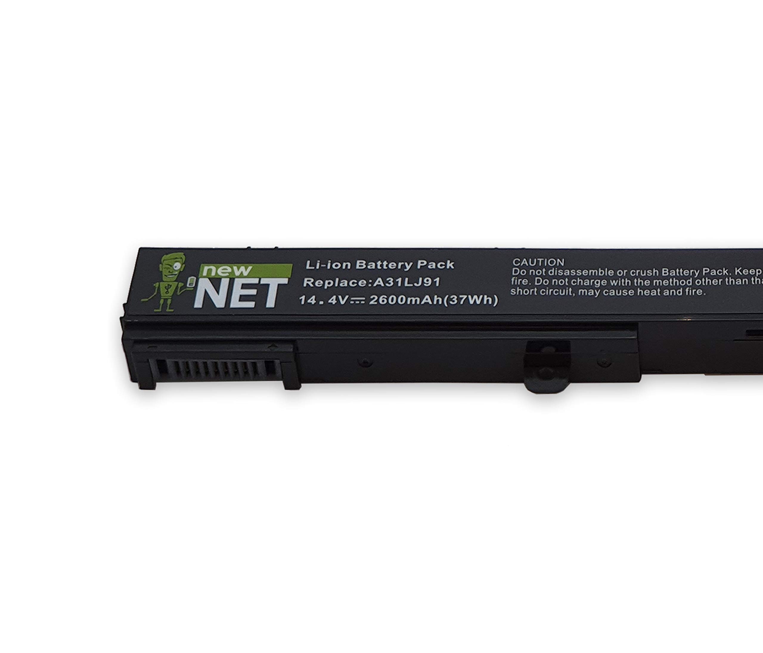 Batería De Repuesto Para Portátil Asus P451CA, P551, R411, Etc. - 2600mAh, 14.4V, 4 Celdas