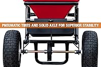 Vista 4 de Buyers Products Multi-Purpose Push Spreader + Vikan Remco cuchara manual de plástico codificada por