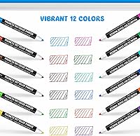 Vista 6 de maxtek - Pizarra blanca magnética ajustable de altura ajustable y marcadores magnéticos de borrado en seco de punta fina, marcadores de pizarra