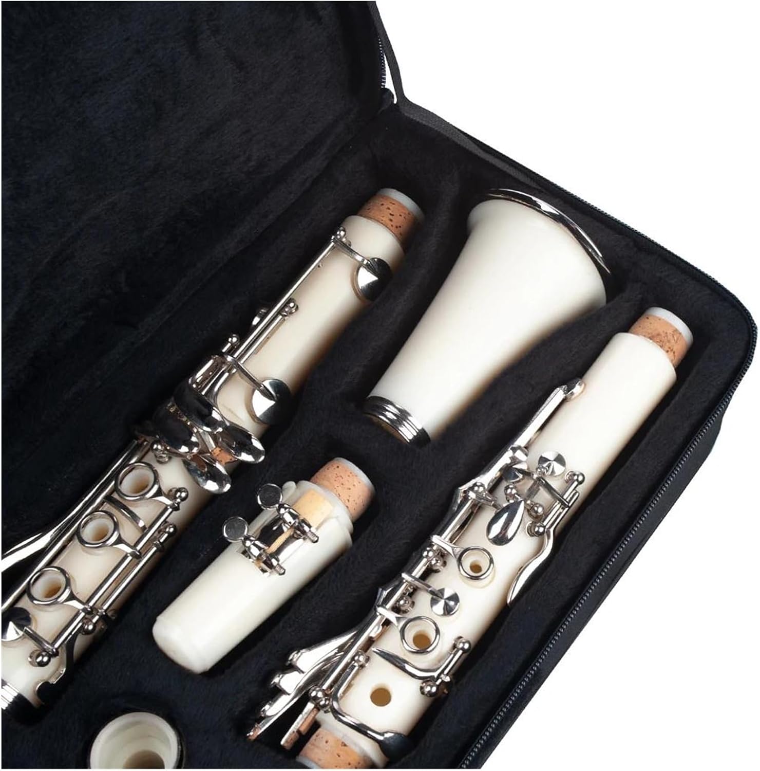 Professional Bb Clarinet 17 Key Set Beginner Practice Clarinet