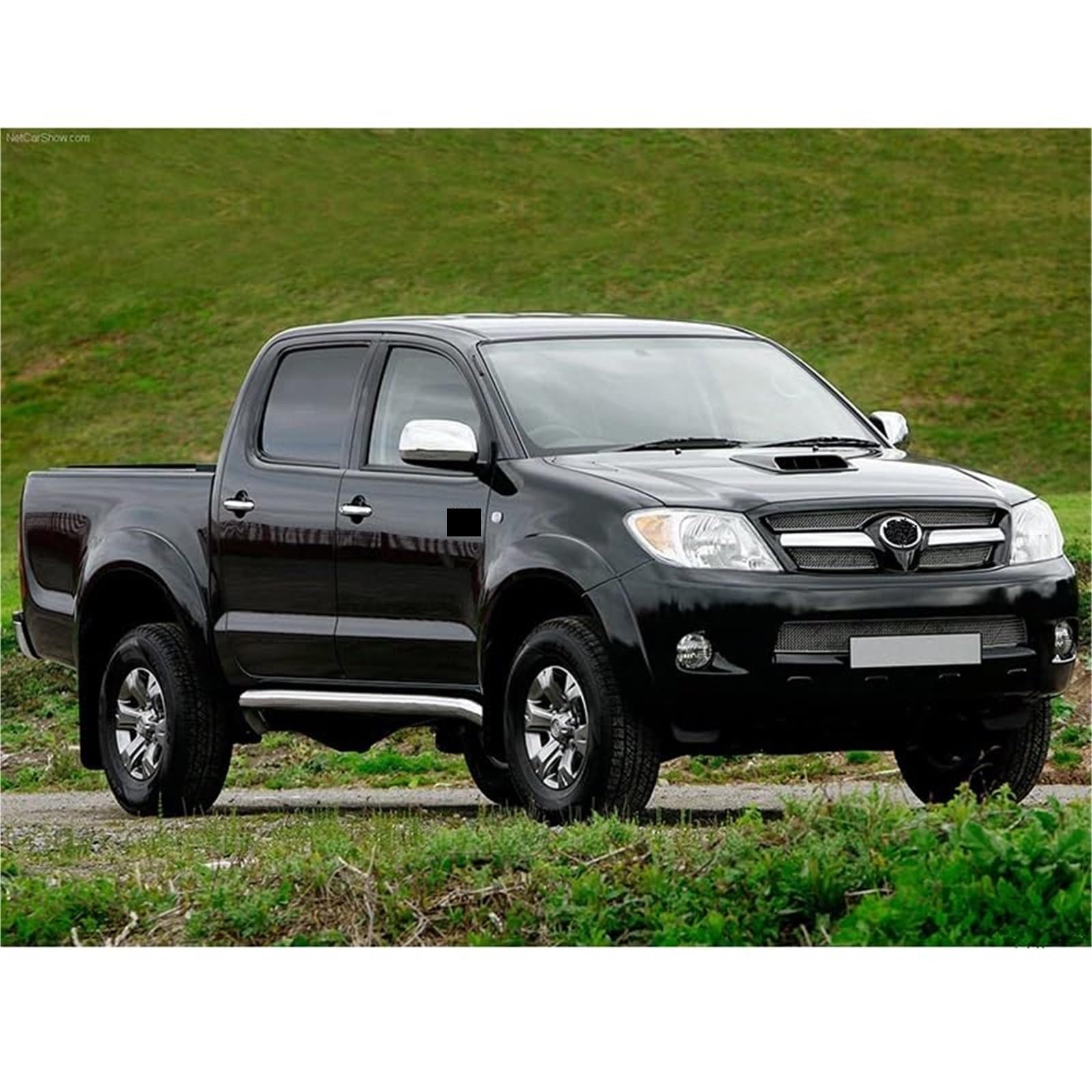 Owiewki szyb bocznych, dla Toyota, Hilux Vigo 2005 2006 2007 2008 2009 2010 2011 2012 2013 2014 osłony przeciwsłoneczne osłony przeciwdeszczowe Weathershileds Boczne okno Słońca