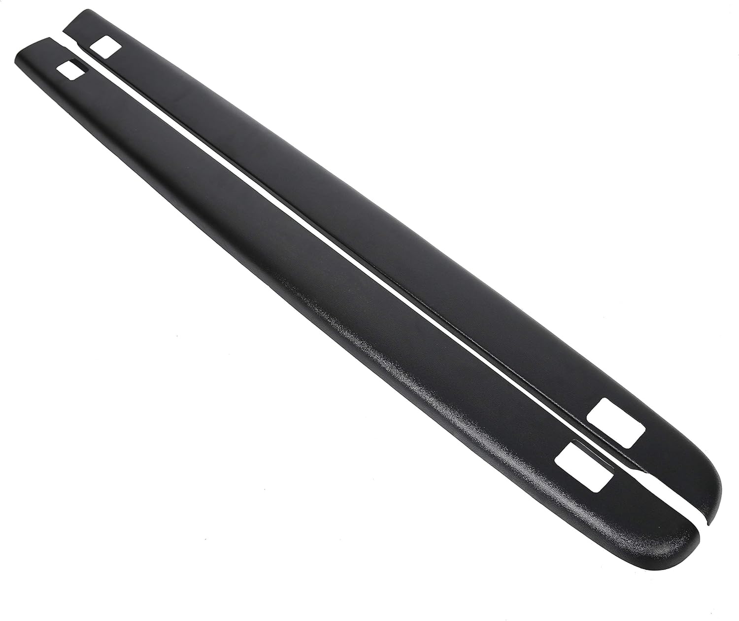 ECOTRIC 5'8" Truck Bed Rail Caps Cover Compatible with 2007-2014 Chevy Silverado Sierra 1500 Replacement for Part Number 72-41114 Crew Cab Extended Cab with Stake Holes 5.8ft