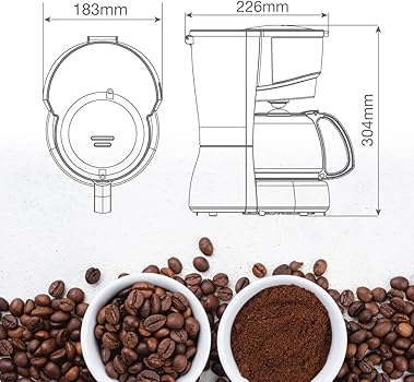 gsc evolution Cafetera de Goteo Eléctrica 800W | 10 Tazas | Filtro de Malla Reutilizable | Placa Calefactora | Protección sobrecalentamiento | Jarra de cristal con tapa | Sistema Antigoteo2