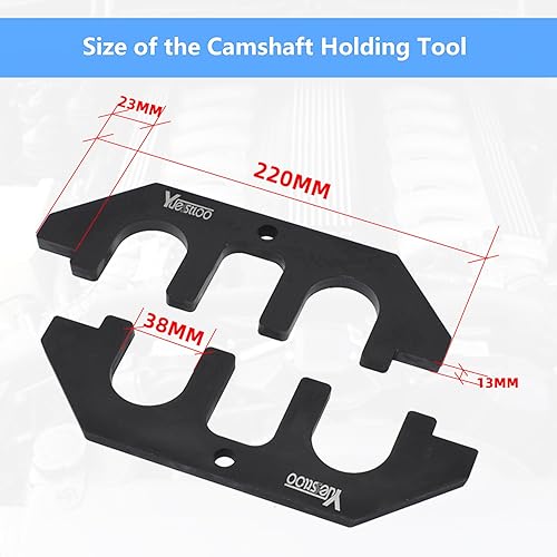 Miniatura 5 de Herramienta de sincronización de alineación de sujeción del árbol de levas, compatible con Ford F150 Mustang 5.0 Coyote V8 Engine 2010-2014,