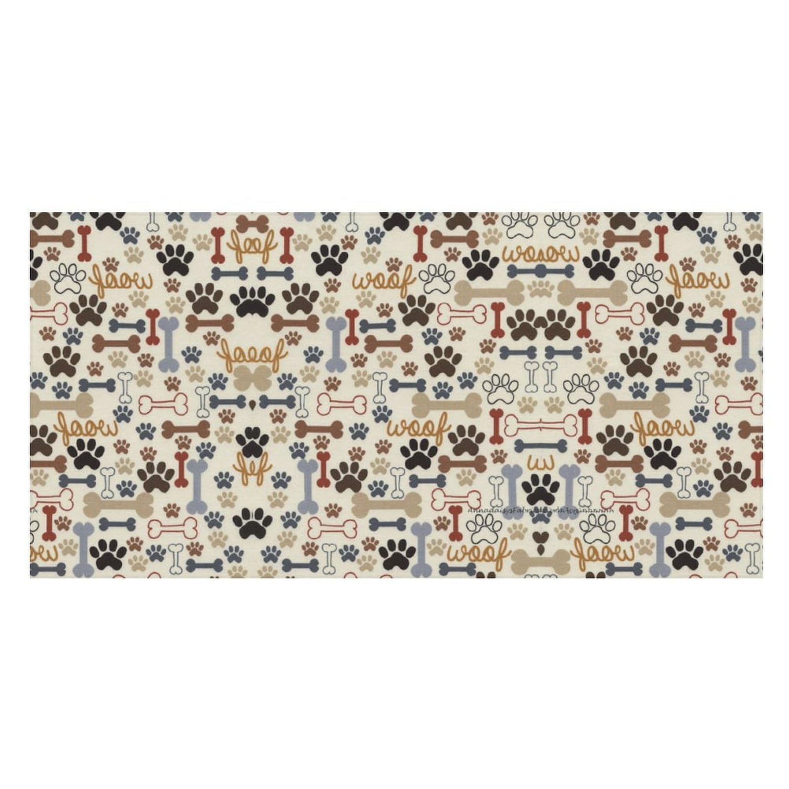 LWORZIIB Beach Towel, Dog Bones Paw Prints Bath Towel, Pool Towel Great for Gym Swimming 80 X 160cm