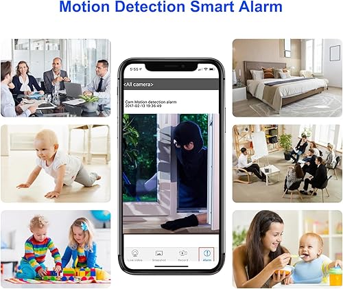 Miniatura 5 de Cámara espía WiFi Mini cámara oculta 1080P Módulo de doble lente DIY inalámbrica Tiny Nanny Cam - Pequeña y discreta seguridad para el hogar