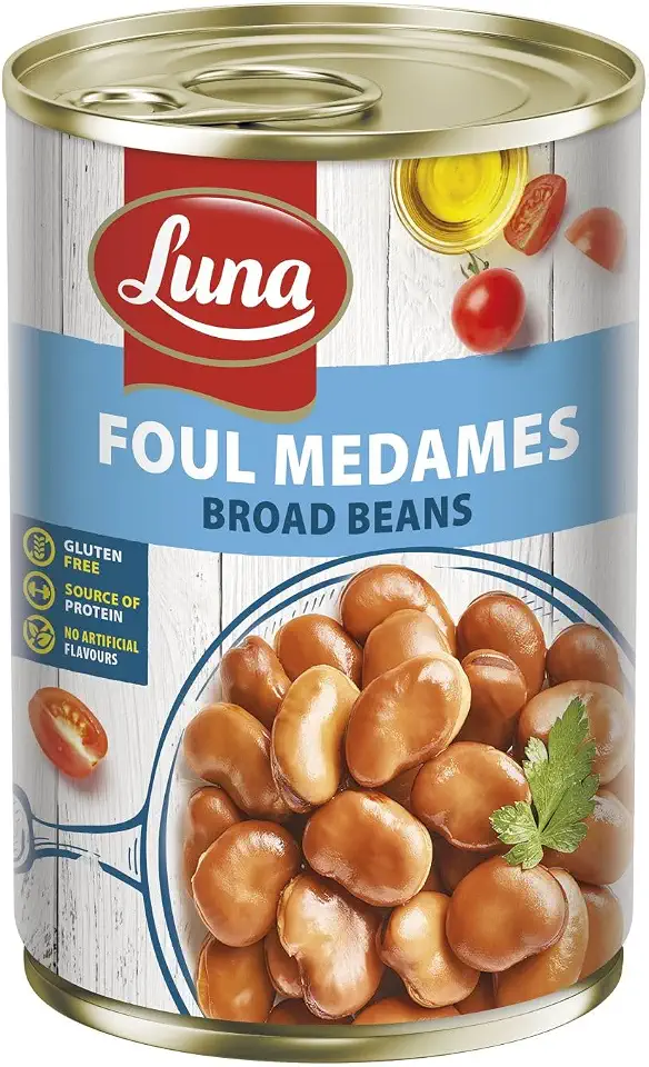 Luna Foul Medames Broad Beans, 380 g
