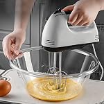 Mixing Bowl, Clear Plastic Salad and Serving Bowl Reusable Non Stick Unbreakable Kitchen Cooking Baking Aid for Party Snack Storage (S)