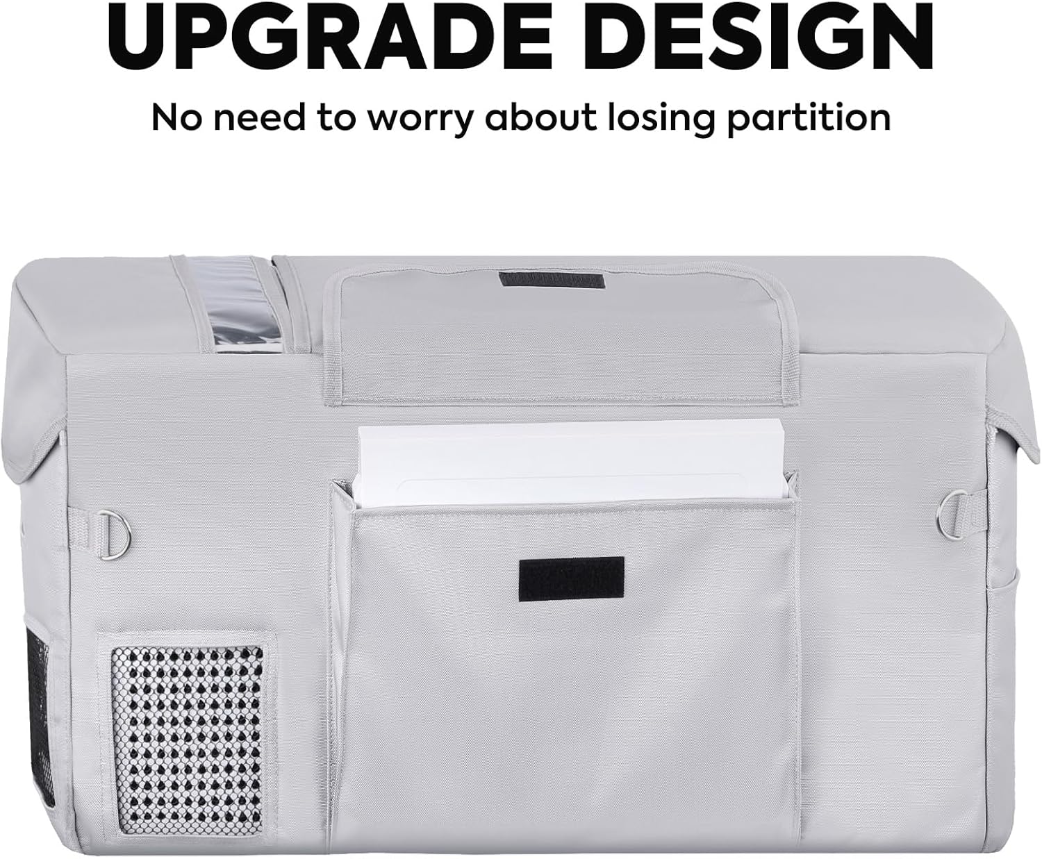 ICECO Insulated Protective Cover for GO20 21 Quart Insulated Transit Bag Portable Refrigerator Freezer Fridge 12 Volt Car Refrigerator Cover