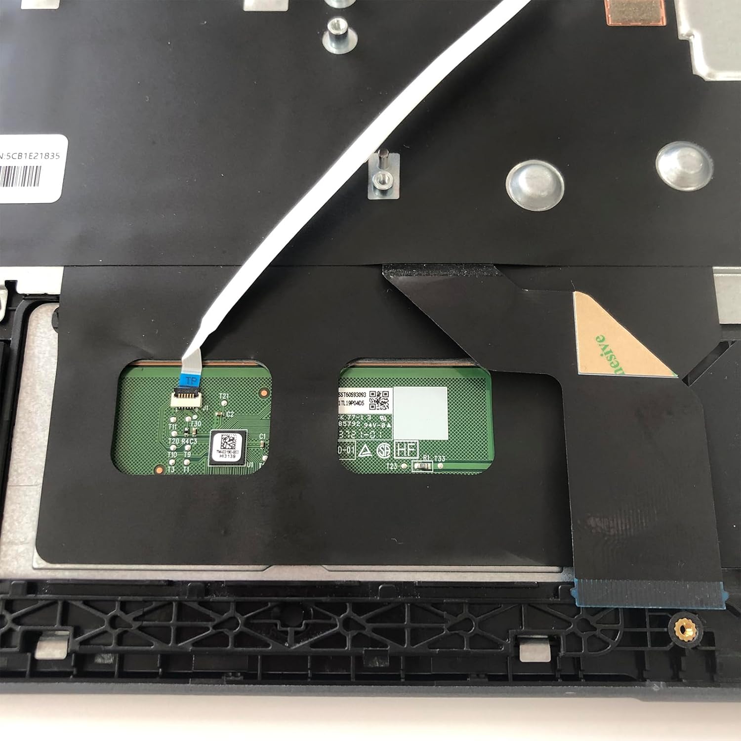 Replacement for Lenovo 100e Chromebook 2nd Gen MTK 2 82Q3 Laptop Upper Top Cover Case Palmrest US Keyboard Touchpad Assembly Part 5CB1E21835