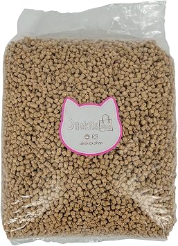 Topaklanan Organik  am Peleti Kedi Kumu - Tozsuz, G l  Koku Kontrol  10 Litre / 3-4 kg 1