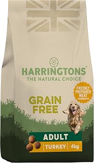 Harringtons Grain Free Dry Turkey Dog Food - 4kg