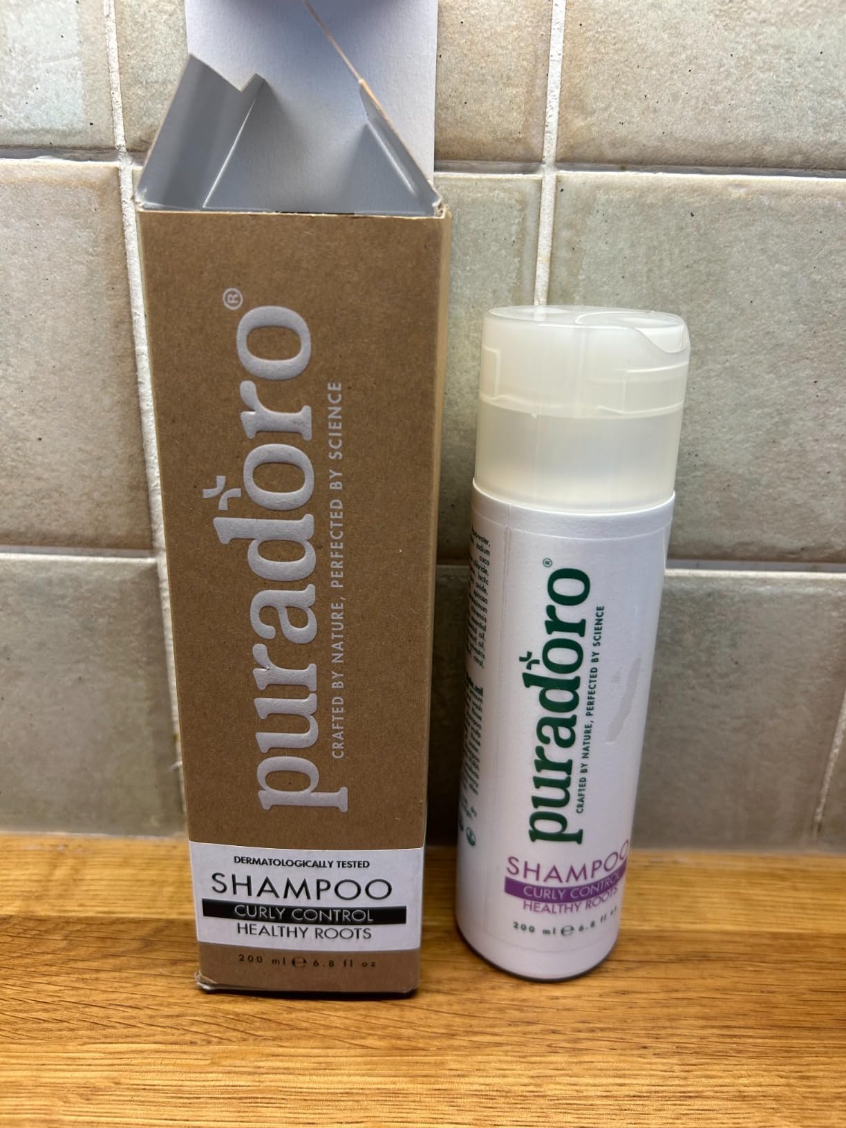 Curly Control & Healthy Roots Shampoo - Defines Curls, Adds Moisture & Shine 200 ML photo review