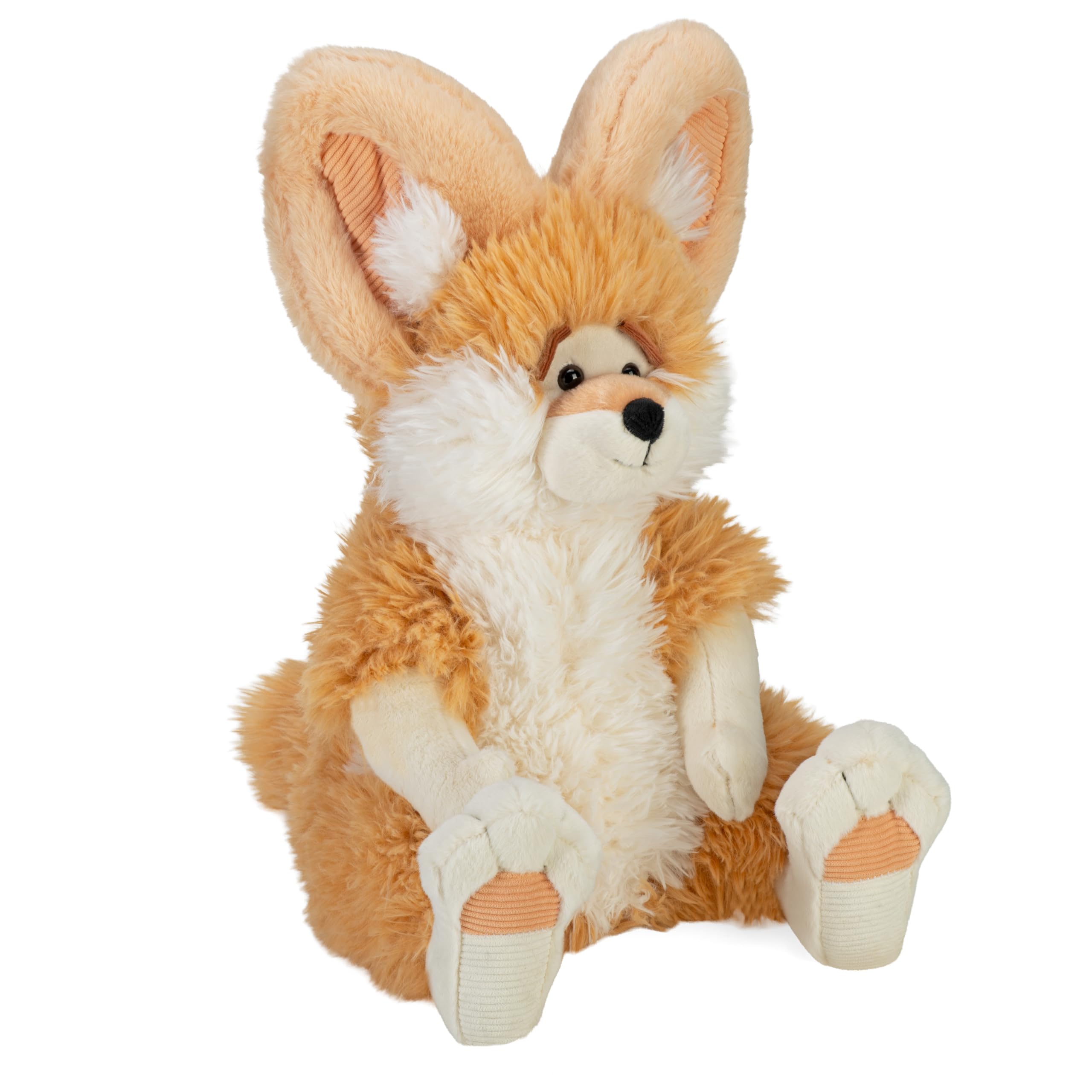 Wild Republic Snuggleluvs, Fennec Fox, Weighted Stuffed Animal, 15 inches, Gift for Kids, Plush Toy, Fill is Spun Recycled Water Bottles