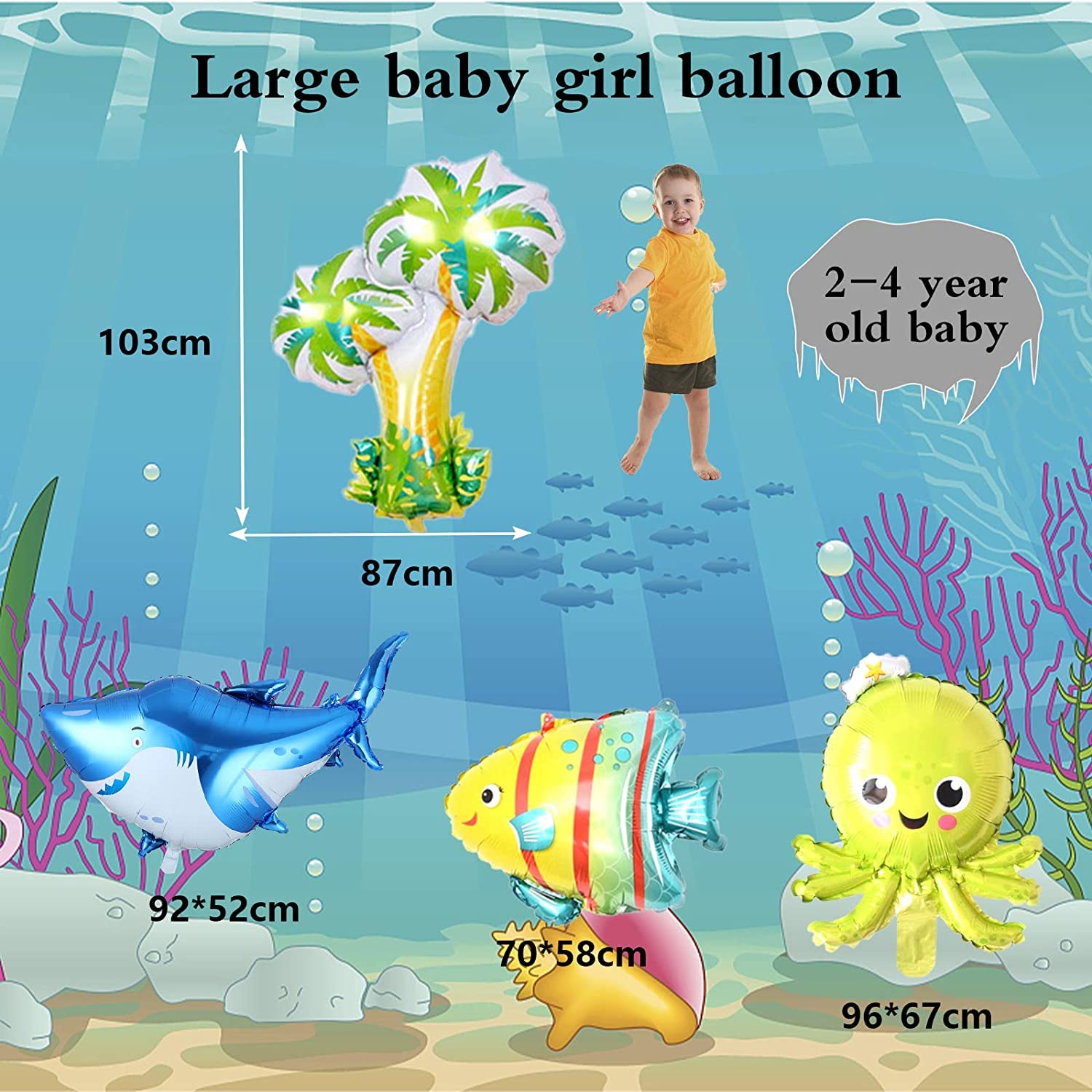 Party Corner Ocean Theme Birthday Party Decoration Box Ocean Themed