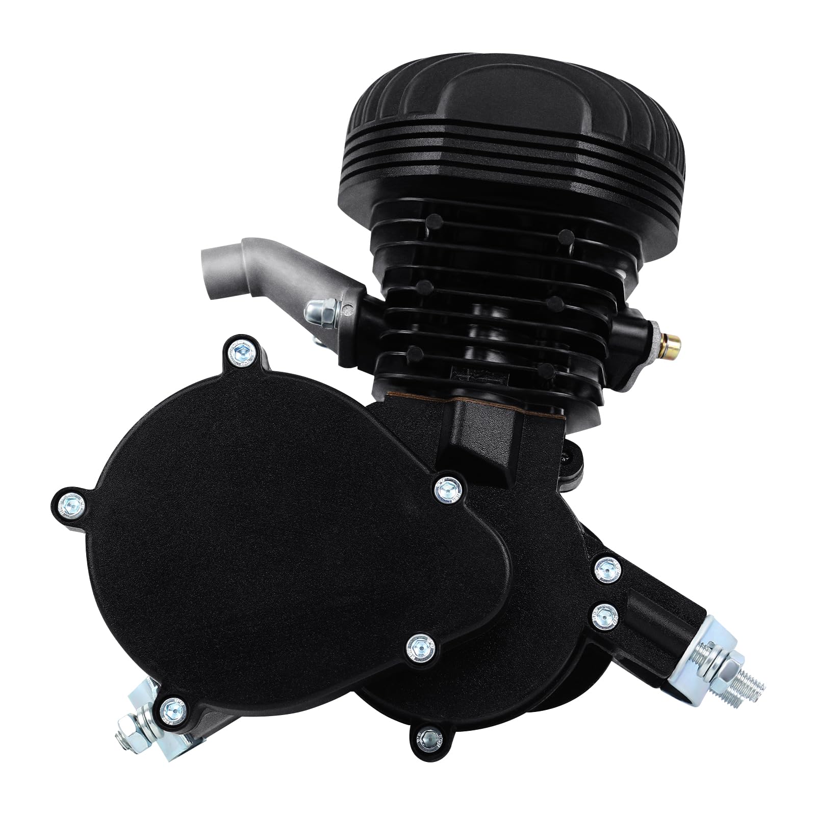 2 Tiempos Kit Motor Bicicleta 100cc Gas Motorizado Motor Kit de Conversión de Bicicleta Negro