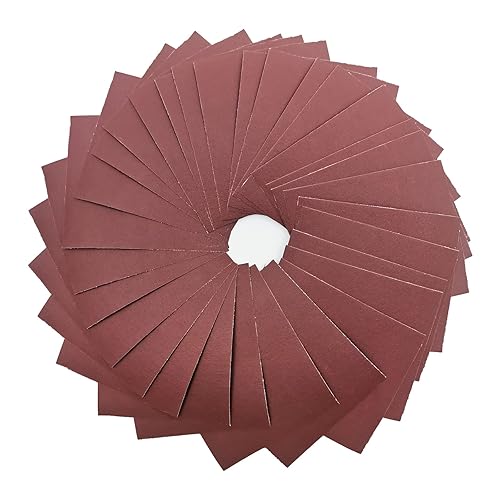 Miniatura 15 de 1/4 Hoja de papel de lija de 4.5 x 5.5 pulgadas, papel de lija húmedo y seco, 30 piezas de hojas de lija para lijadoras de palma, lijado manual