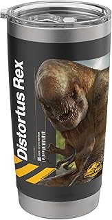 Jurassic World Rebirth Distortus Rex Hazard Stainless Steel Insulated Tumbler