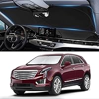 Vista 125 de Parasol, protector plegable para ventana delantera, plegable, visera para parabrisas 240T, cobertura completa para mantener el automóvil fresco