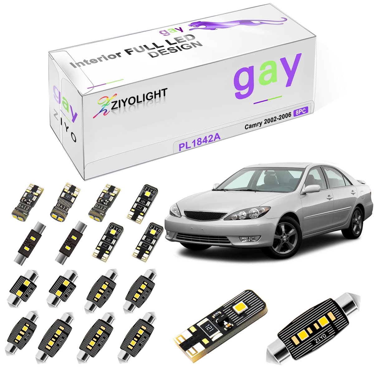 Amazon.com: ZIYOLIGHT - PL1842A Replacement for Toyota Camry 2002