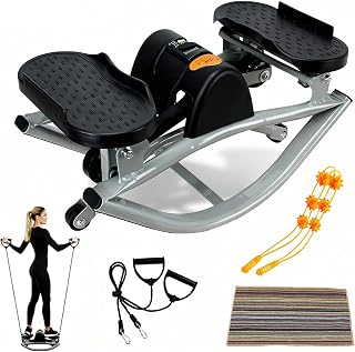 Stepper, Stepper Side to Side, Steppers for Exercise at Home, Compact Portable Fitness Trainer for Home Gym,Step Rocker for Knees Joints