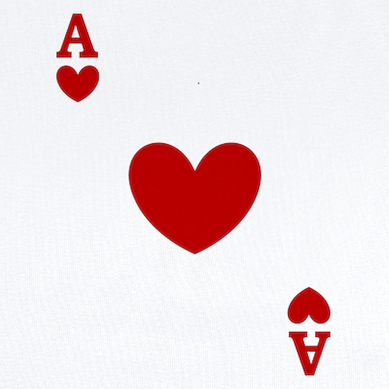 CafePress Ace of Hearts Card Player Infant Bodysuit Cute Infant Bodysuit Baby Romper