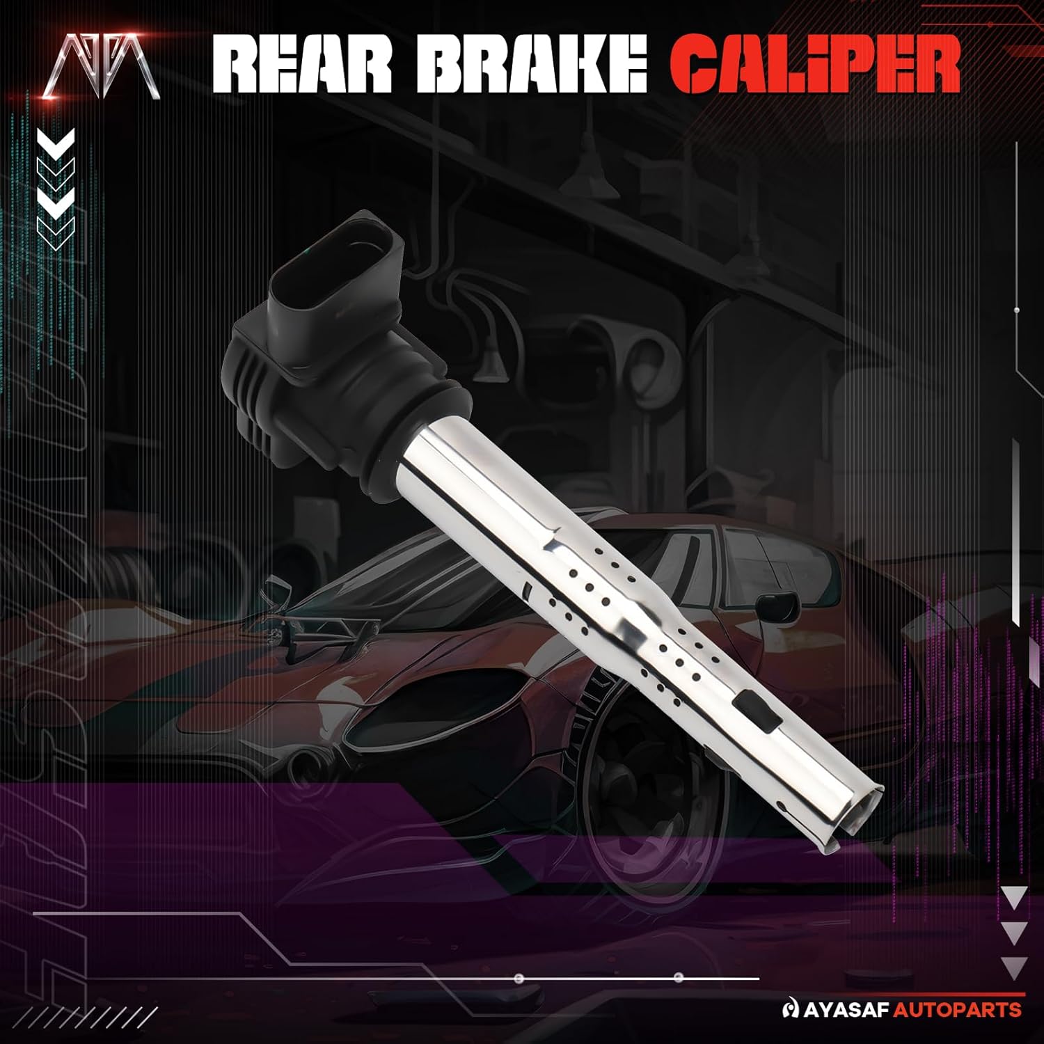 MAYASAF 07K905715A Ignition Coils [4 Pack] for Audi A3 2006-2013, A3 Quattro 2009-2013, A4 2005-2016, A4 Quattro 2005-2016, A4 allroad 2013-2015, A5 2010-2014, A5 Quattro 2010-2017