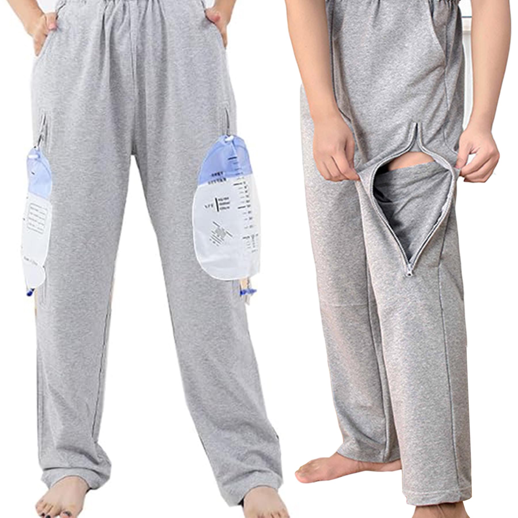 Amazon | KUMUROETA介護ズボン尿袋収納パンツ介護用パンツ 男女