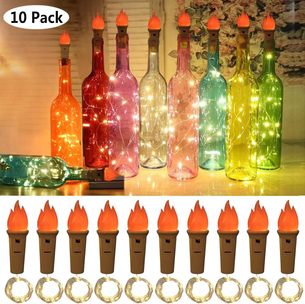 bottiglia di vino per le luci