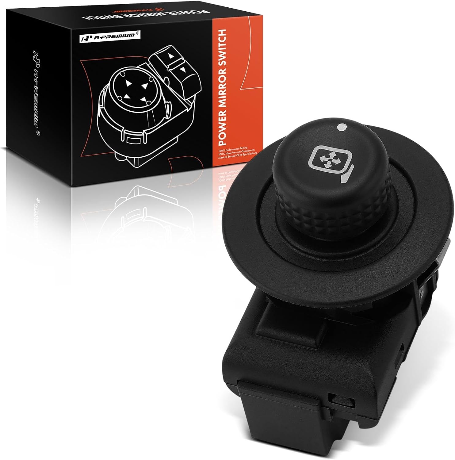 A-Premium Power Mirror Switch Compatible with Ford F-250 F-350 Super Duty, F-450 F-550 Super Duty, 2006