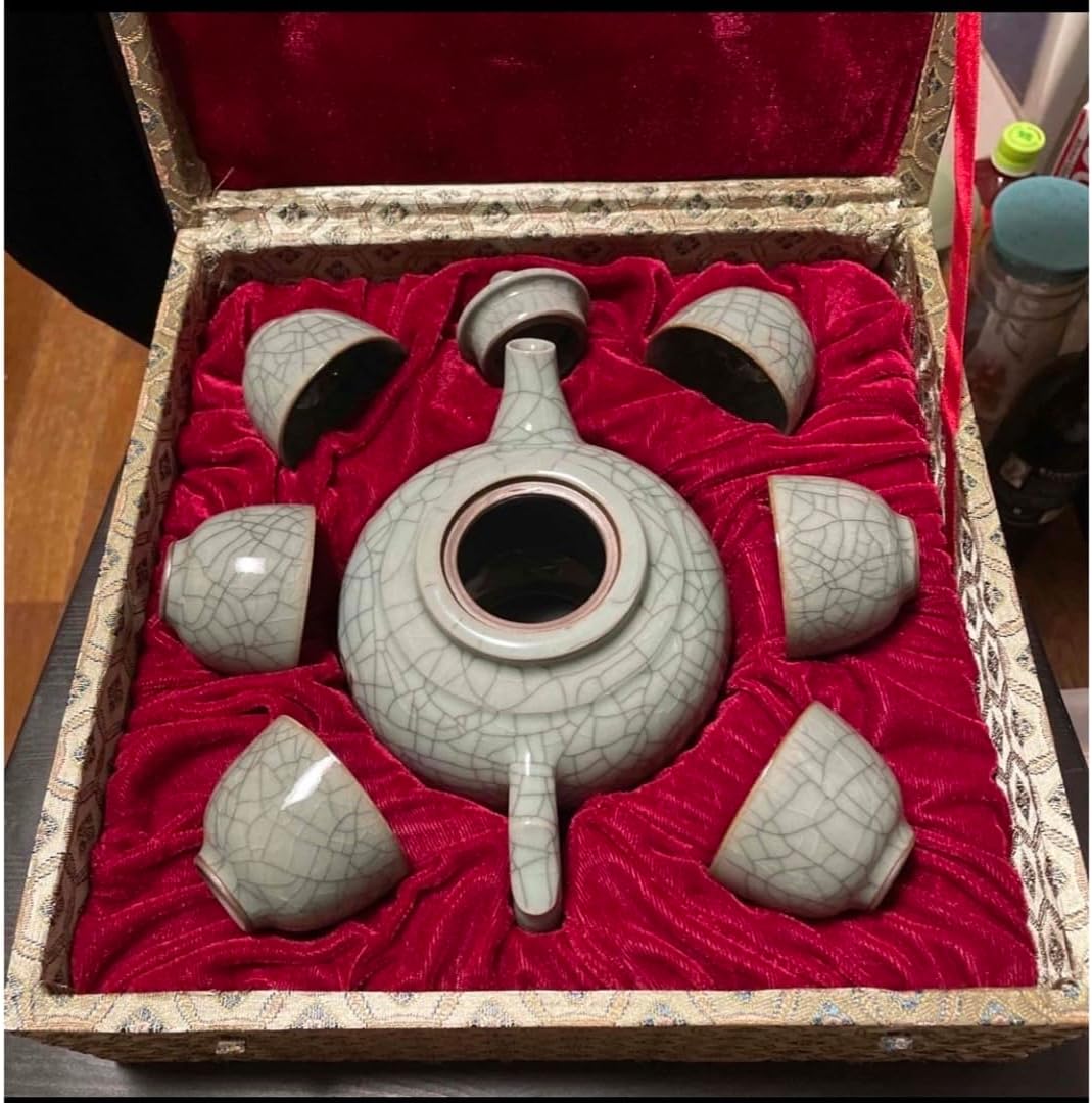 陶芸家 作家物 佐藤亮 色絵盃 小鳥 小禽 鳥文様 ぐい呑 筒盃 共箱